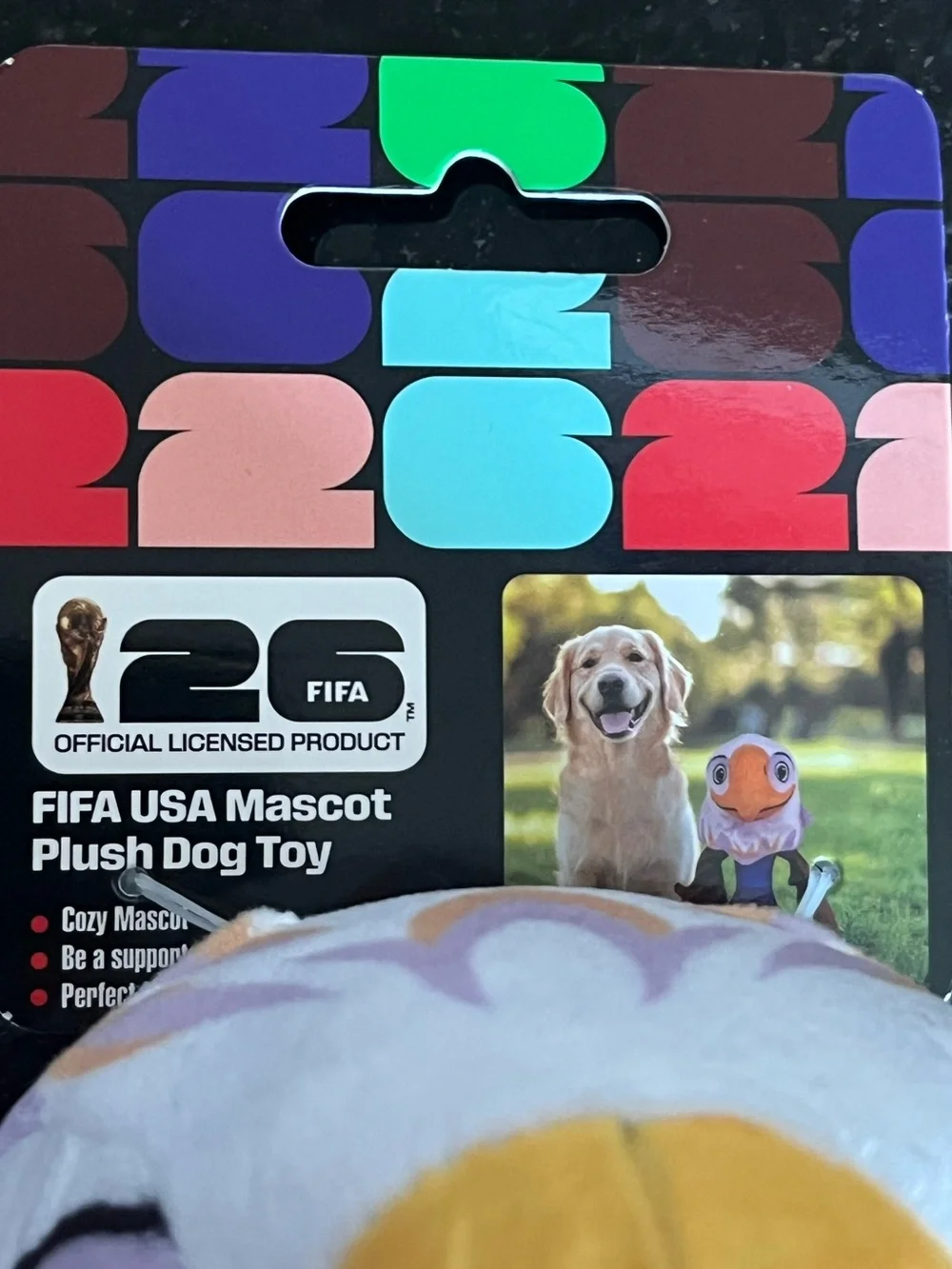 FIFA Mascot Dog Toys - World Cup 2026 - “Clutch” -choose 1